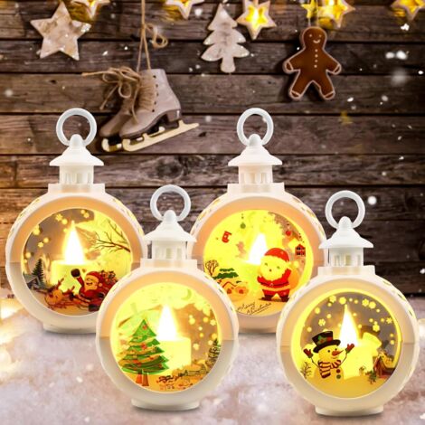 Lanterne Lumineuse De Noël Cheminée à Piles Avec Minuterie 32cm 4 LED Blanc Chaud 6798bc5285ea703c30f80d42 Lanterne Lumineuse De Noël Cheminée à Piles Avec Minuterie 32cm 4 LED Blanc Chaud 6798bc5285ea703c30f80d42