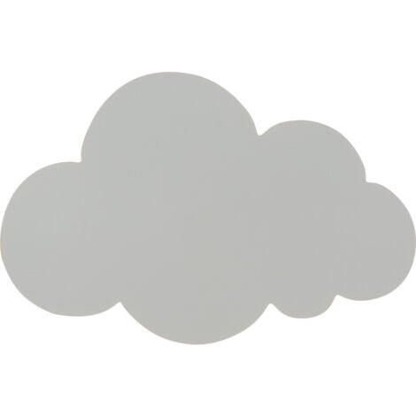 Applique murale créative en forme de nuage pour chambre d'enfant, protection des yeux simple et moderne, applique murale LED pour chambre à coucher, chevet, allée, escalier, applique murale encastrée 