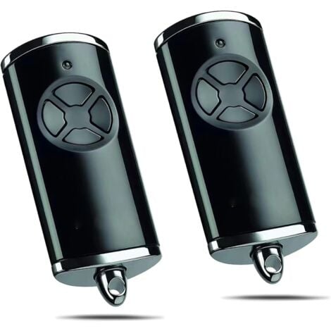 Ouvre-porte de garage 868,3 BS MHz, télécommande de porte de garage compatible avec Hörmann bs HSM4 HSE2 HS1 HS4 HSZ1 HSZ2, émetteur manuel 2 pièce