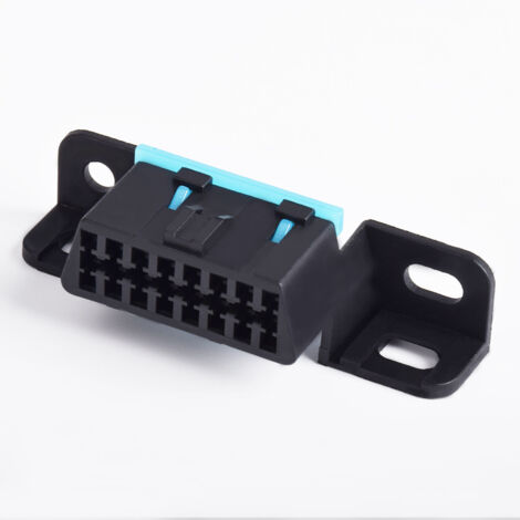 OBDII Connecteur Femelle, 16Pin Femelle Connecteur OBDII Cable Car Auto Adaptateur Plug Shell Kit Pour J1962 90513440