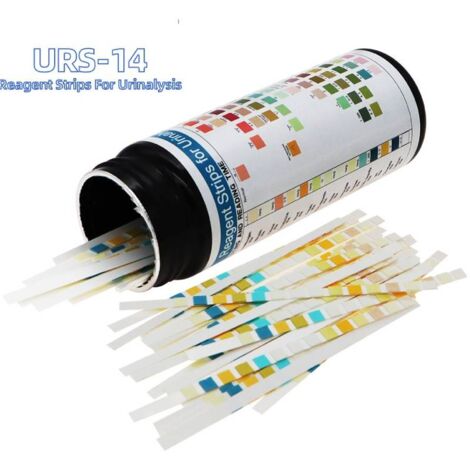Lot De 100 Bandelettes Réactives Pour Analyse D'urine Et De Graisse Corporelle - Neuf Sous Blister