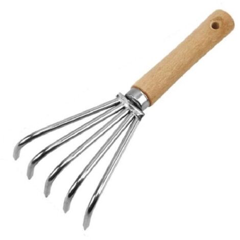 Râteau à Palourdes Avec Panier - Outil De Plage Robust - Filet Métal 40 Cm Pour Pêche Aux Coquillages