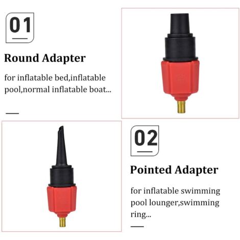 FeiYeup Adaptateur De Valve De Gonflage Rapide Pour Tuyau De