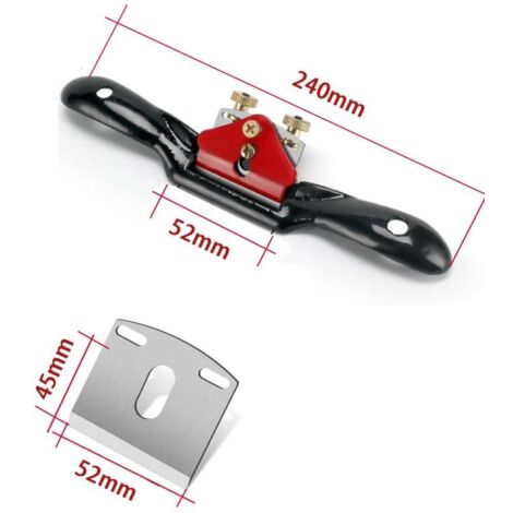 6 Lames De Rabot De Rechange Compatibles Machine VEVOR 330 - Pour Dégauchisseuse