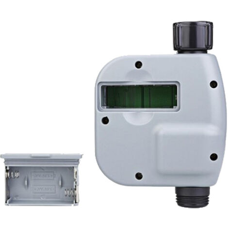 HiOazo Inuteur D'arrosage 4 Zones Avec Retard De Pluie, Arrosage