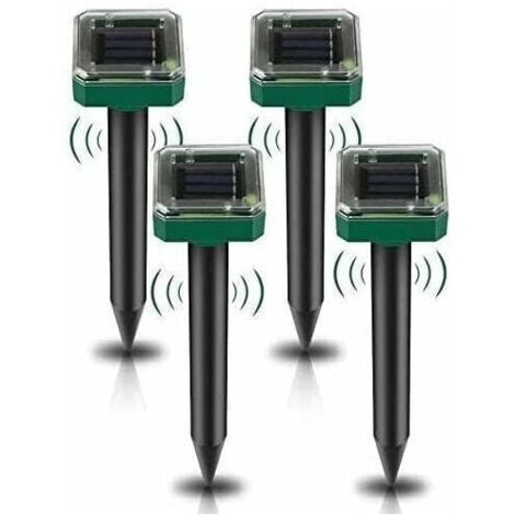 Répulsif à Ultrasons Chauves-souris – Lot De 2, Pour Extérieur/intérieur, Rechargeable USB, Silencieux