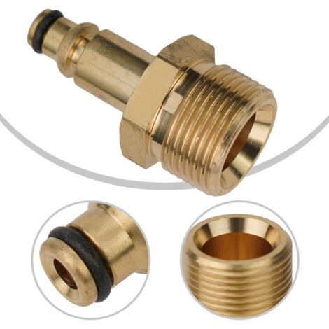 Gdfnmogo Connecteur Adaptateur Fileté Femelle M22 Pour Nettoyeur Haute Pression - Compatible Kranzle Laiton 400 Bar 150°C