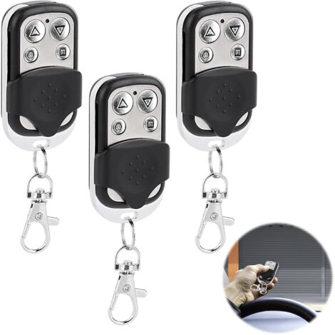 Telecommande Somfy Portail Télécommande Portail 433,92 MHz - Lot De 2, 4 Canaux, Compatible MOTORLINE FALK - Porte Garage Telecommande Garage Universelle