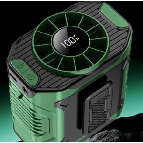 Ventilateur de camping portable Ultra avec télécommande, oscillation