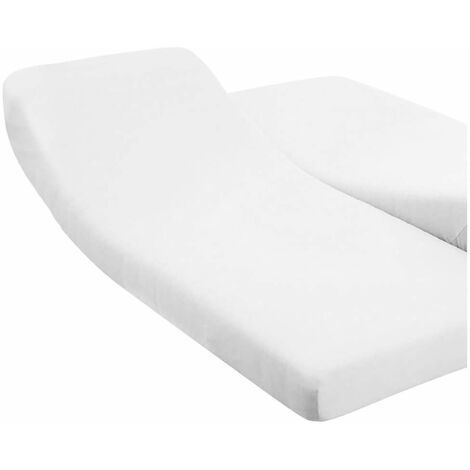 Drap housse - 160 x 200 cm - pour lit articulé France