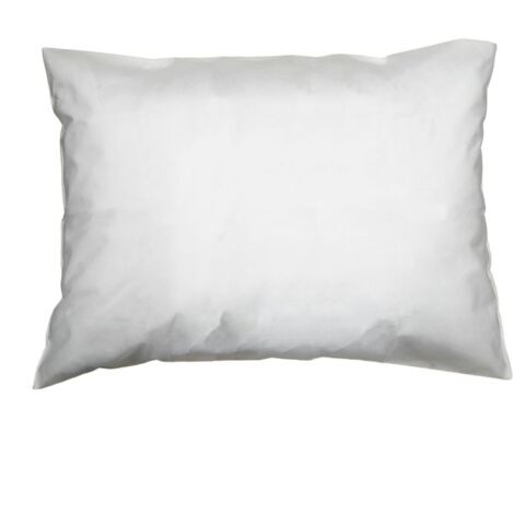 Lot de 4 protèges-oreillers jetables Blanc 50x70 cm