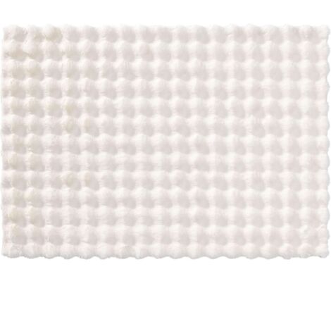 Tapis Mounty 120 x 170 cm - imitation fourure - Blanc (1/5)