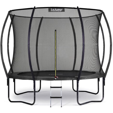 Trampoline Extérieur Ø305cm Noir Rond LEJUMP Pumpkin