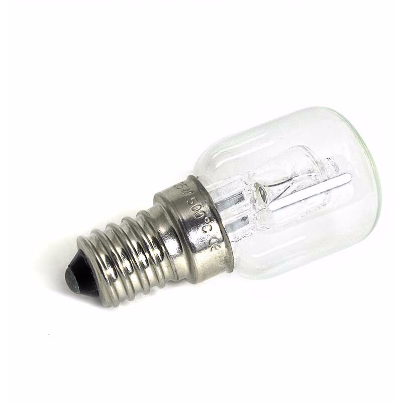 1 X Lampadina Forno 300° 15W E14 Trasparente