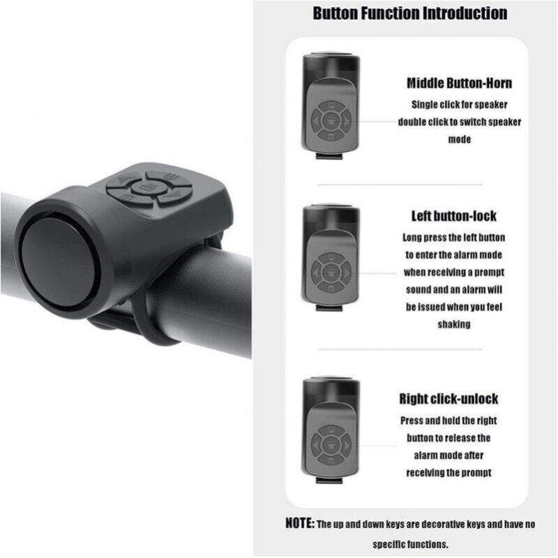 Campanello Per Bicicletta Elettronico Campanello P... – Grandado