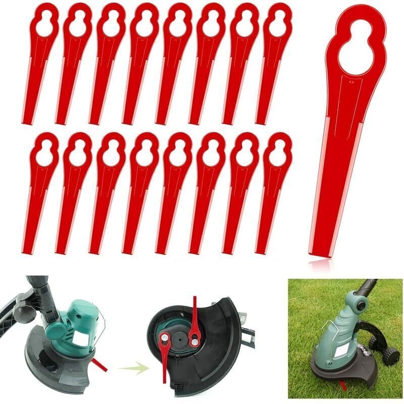 Kit 36 Lame Di Ricambio In Titanio Headley Tools Per Robot Tosaerba Mammotion Luba E Yuka – Con Viti, Rondelle E Cacciaviti In Plastica