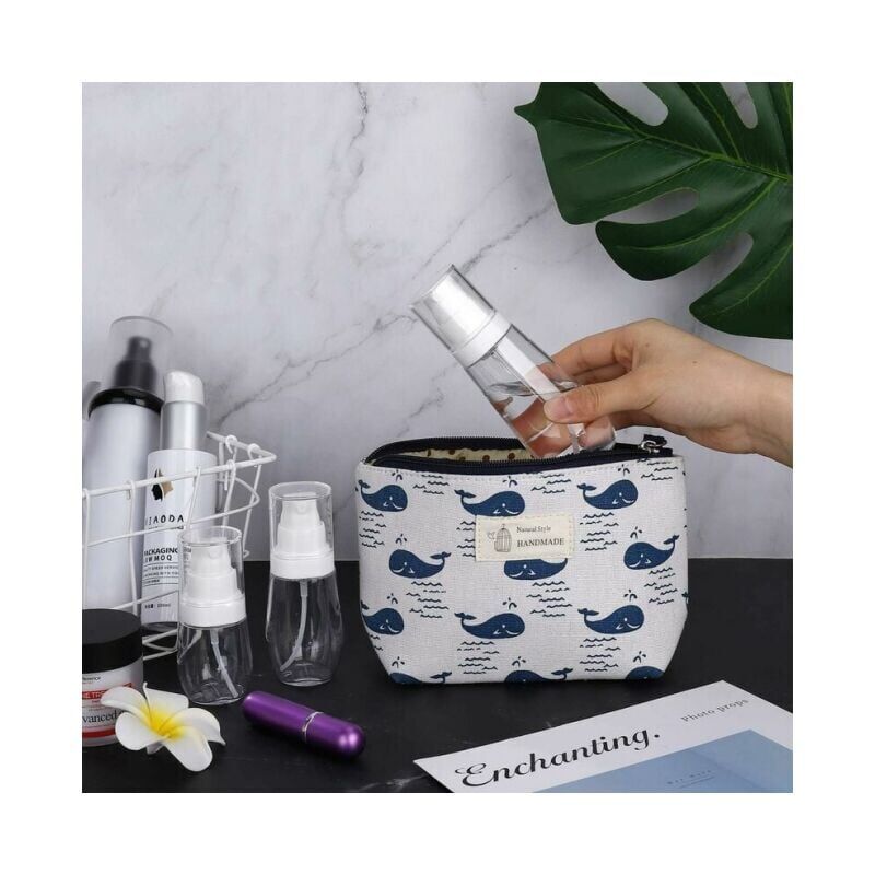 30 ml/60 ml/100 ml) Flacone spray nebulizzatore, flacone spray da viaggio vuoto in plastica trasparente riutilizzabile per lozione per la cura della pelle/spruzzatore per trucco/profumi/cosmetici YM
