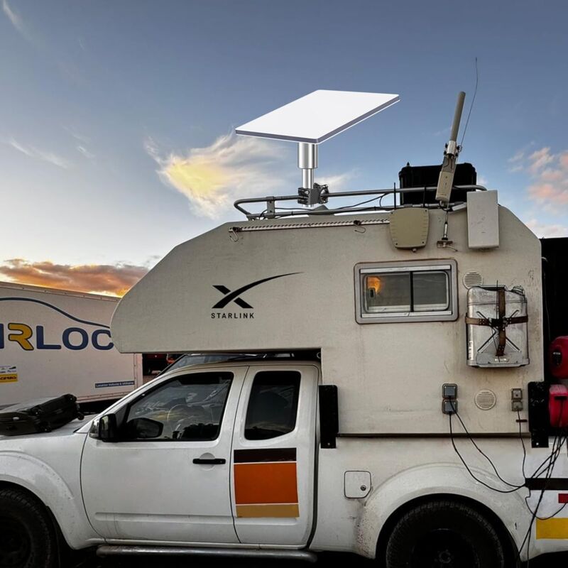 Supporto A Ventosa Per Starlink Mini: Kit Di Montaggio Con Testa A Sfera 360° E Attacco In Alluminio Per Auto, Camper O Vetri - 5