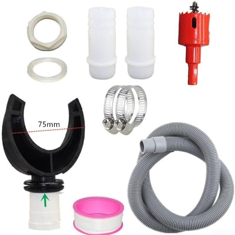 Connettore Per Serbatoio IBC S60X6 Con Rubinetto E Valvola On-Off – Per Irrigazione Giardino E Balcone