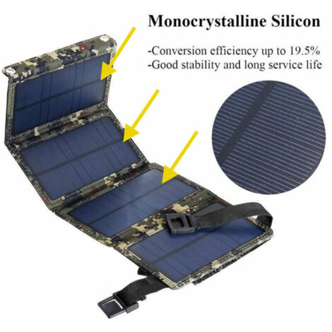 Power Bank Con Pannello Solare Nuynix 49800mAh, Ricarica Rapida 15W, 3 Porte, Torcia LED, Impermeabile IP67 Per Campeggio E Outdoor