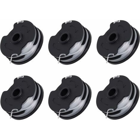 JYC Creative - 6 Bobine Di Filo Per Cucire In Poliestere - 4.500 Metri Per Rotolo - Resistente E Versatile Per Sartoria, Riparazioni, Ricamo - Colore Nero