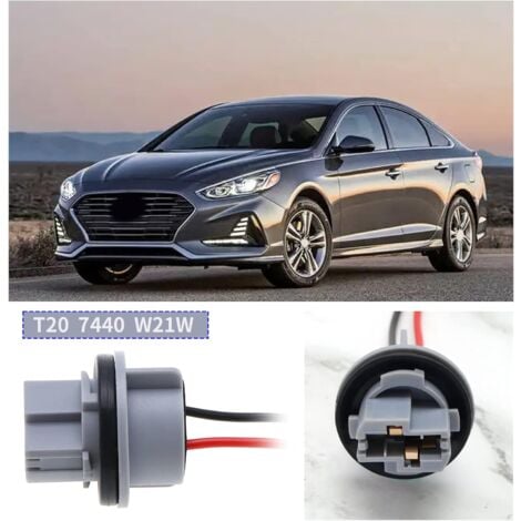 Adattatore Presa 7443 T20 Per Auto - Confezione Da 2, Connettore Cablaggio Per Luci - Foto 9