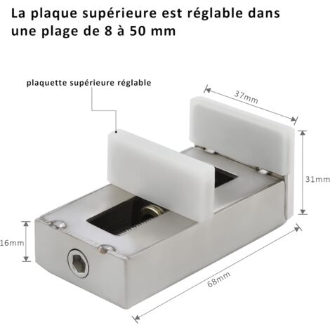 Ewwtrey 4pz Blocca Finestre E Porte - Sicurezza Bambini Con Serrature Alluminio - Foto 6