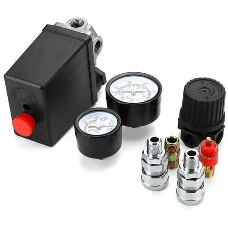 Raccordi Per Valvole Di Sicurezza Compressore Aria - Con Manometri, Controllo Pressione - Foto 5