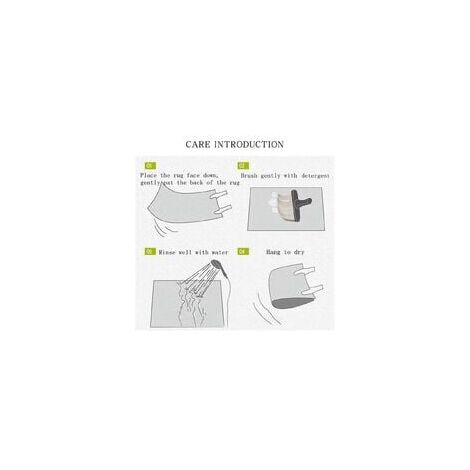 Gamer Controller Grandi Tappeti per Soggiorno Camera da Letto Bambini Gioco Crawl Mat Adolescente Ragazzo Graffiti Console di Gioco Tappetini Tappetino Antiscivolo Zerbini (Viola,50x120 cm