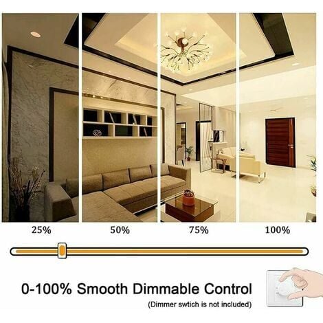 Confezione da 2 Lampadine LED R7S 118mm 20W Dimmerabile, Bianco Caldo 3000K 3000LM, Lampada Sostitutiva Lineare Alogena J118 300W, Illuminazione a 360 Gradi, Senza Sfarfallio, Tubi LED R7S OCB per Pro