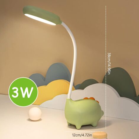 WLHBF Lampada Astronauta LED Per Bambini: Scrivania Portatile Con Proiezione Stellare, Portamatite, Ricaricabile USB, Dimmerabile