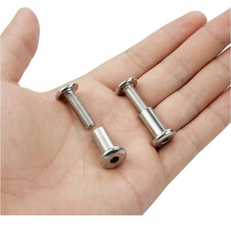 60 Pezzi Set Di Collegamento Con Manicotto (30 Viti - Foto 7