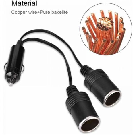 Presa Accendisigari Doppia 12V Con 2 Porte USB – Per Auto, Camion, Moto – Universale - 4