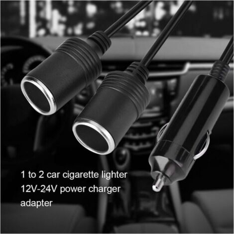 Presa Accendisigari Doppia 12V Con 2 Porte USB (2A/1A) Per Auto, Camion, Moto, Caricabatterie Universale