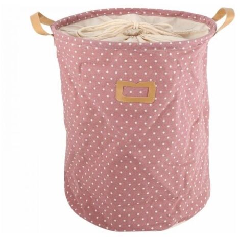 Goodpick Cesto Portabiancheria 75L Con Ruote, 2 Pezzi, Rosa - Con Sacchi Rimovibili E Telaio In Metallo