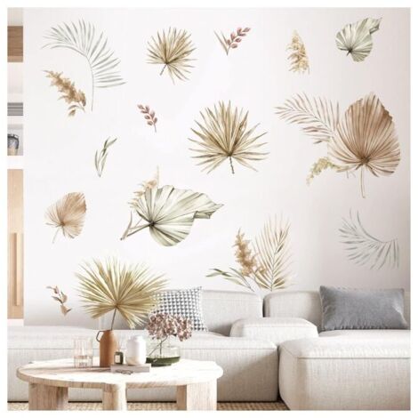 Adesivi Effetto 3D | Decorazione da Parete per Camera da Letto, Soggiorno, Casa - Piante per Adulti
