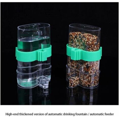 Mangiatoia Automatica Per Uccelli - 2 Pezzi, 220ml, Per Pappagalli, Canarini, Voliere - Foto 7