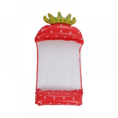 Amaca Da Piscina Rossa, Sdraio Galleggiante, Sedia Gonfiabile Da Piscina Pieghevole Amaca Galleggiante Per Acqua Sdraio Galleggiante Per Adulti 88239532