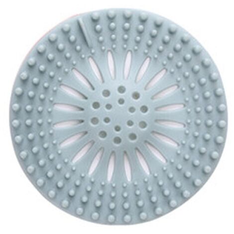 2 Pezzi Filtro Per Scarico Doccia In Acciaio Inox E Silicone – Trappola Per Capelli Antiruggine, 12x12 Cm - 2