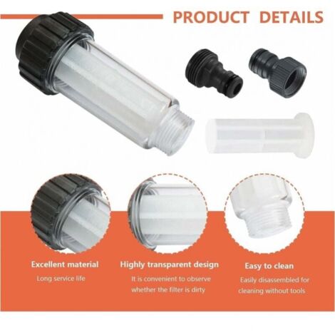 Filtri Acqua Per Idropulitrice - 4 Pezzi, Protezione Pompa Da Impurità - Foto 8