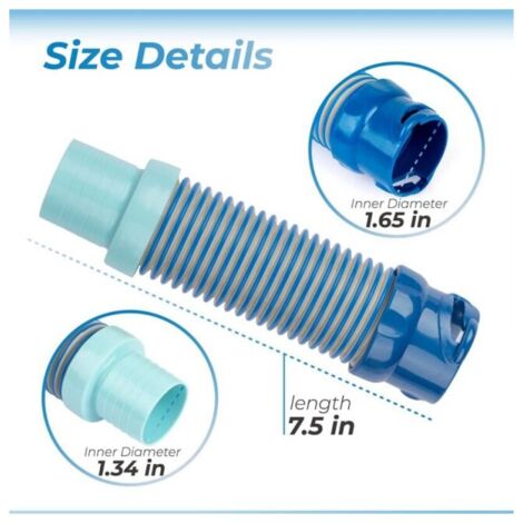 X77094 Adattatore Per Tubo Aspirazione Piscina Zodiac MX6 MX8 - Confezione Da 2, Twist And Lock, 19,1 Cm - 3