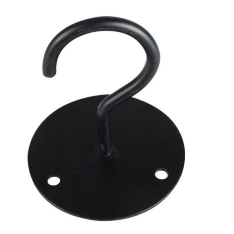 Hitefu 4 Ganci Da Soffitto In Metallo Per Piante Sospese - Bianco, Con Tasselli Per Cartongesso - 2
