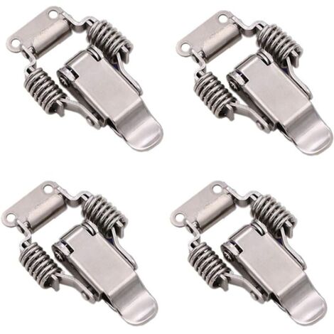 2 Fibbie Con Patta A Camma In Acciaio Inox 304 - Sgancio Rapido Per Cinghie 25mm, Accessori Marino - 2