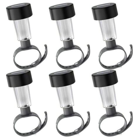 Begonia 4 luci solari per piscine, illuminazione per recinzioni, accessori per piscine, piscine, piscine, luci a LED impermeabili, per esterni