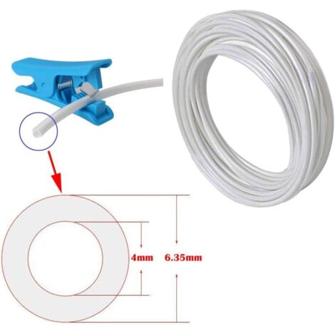 Tubo per impianti ad osmosi colore Bianco - 1 metro Tubo 1/4 Tubo per impianti ad osmosi colore Bianco - 1 metro Tubo 1/4