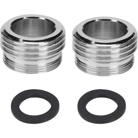 Adattatore filettato M22 x 1 maschio e M20 X 1 maschio cromato - per un