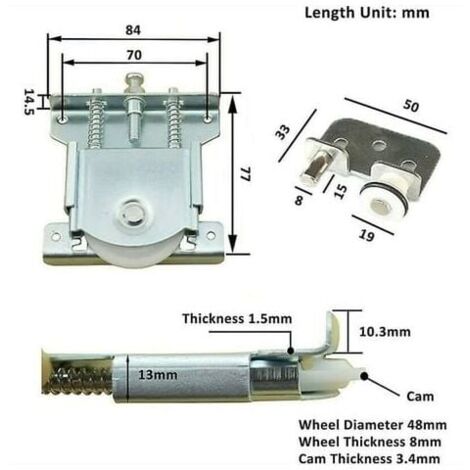 Supporto Mozzo Posteriore Alluminio 7075 Team Magic TM561381 per B8ER - MK Racing RC Car Shop
