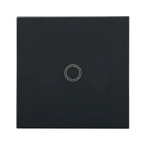 Pannello Interruttore Luce In Vetro Bianco 2 Moduli – 1 Via, 10A 250V, Design Moderno Per Casa