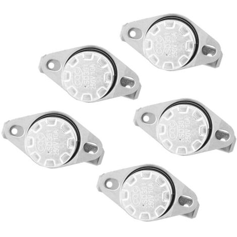 Interruttore termico termostato N/O 105°C 250V 5A KSD9700 KSD9700R 40°-130°c