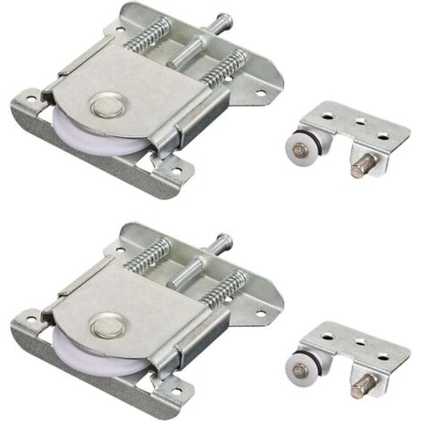 Door wheel 2 rulli per Porte e finestre in Lega di Alluminio, finestre scorrevoli in Vetro, Doppie Ruote in Acciaio Inossidabile in Rame, 1 Confezione da 2 Door wheel 2 rulli per Porte e finestre in Lega di Alluminio, finestre scorrevoli in Vetro, Doppie Ruote in Acciaio Inossidabile in Rame, 1 Confezione da 2